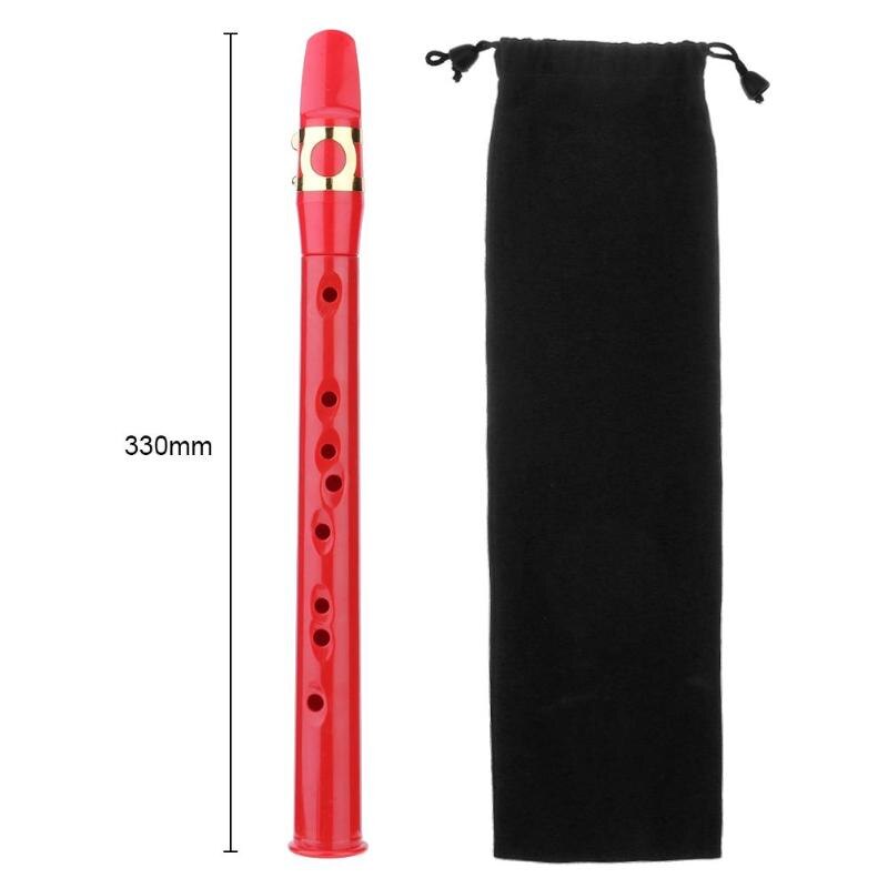 Mini Portable Pocket Bb Saxophone Sax Woodwind Instrument with Carrying Bag