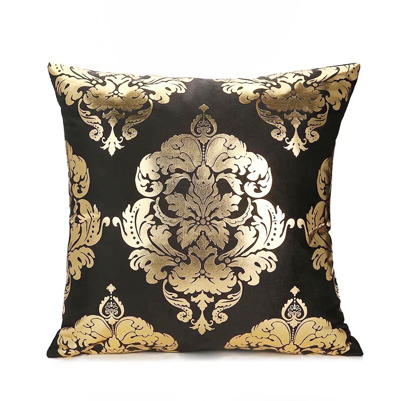 zwarte-goud-sofa-kussens-pluche-stamping-decoratieve-kussen-vierkante