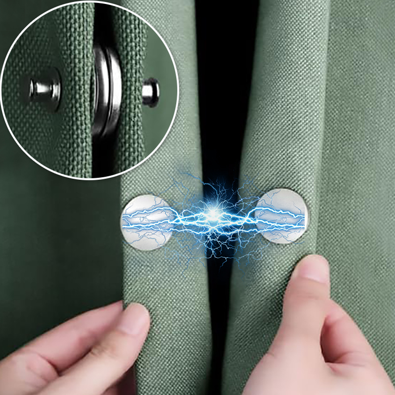 20-1Pairs Vorhang Magnetische Knöpfe Abnehmbare Metall Vorhang Magnete Verschluss Schnalle Einstellung Vorhang Clip Fix Verschluss Teile