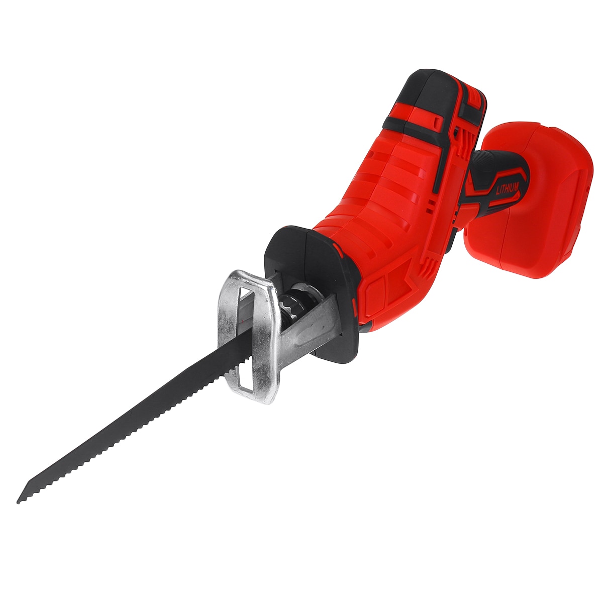 Mini Electric Saw Cordless Reciprocating Saw Woodworking Cutting DIY Power Saws Tool with 4 Saw Blades for 18V Makita Battery