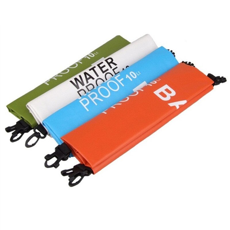 Camping Wandelen Pvc Waterzak Waterdichte Tas Camping Dry Bag Outdoor Reizen Ultralight Rafting Bag Drift Tas Waterdichte Doos 10L