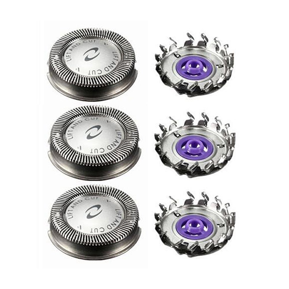 3 stk. reserve barberhoved til  hq3 hq4 hq55 hq56 hq6900 hq6868 hq5812 hq6874 blade
