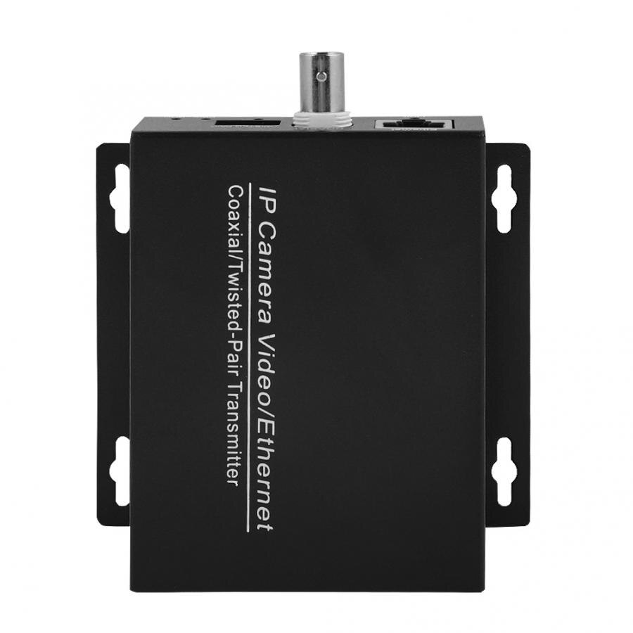 1Pair Ethernet IP Extender Over Coaxial HD Network Kit EoC Coaxial Cable Transmission Extender For Security CCTV Cameras
