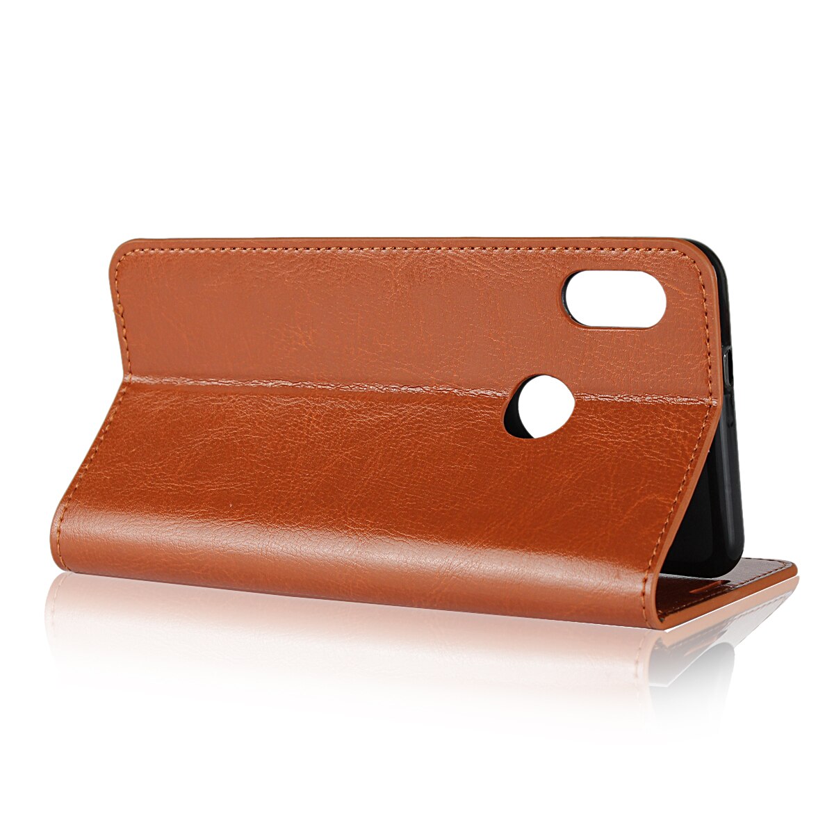 Funda para Xiaomi Redmi Note 5 Pro 5,99 "Funda de cuero tipo billetera funda con tapa tarjetero