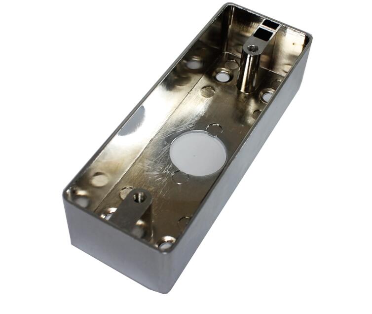 Metal wall mounted bottom box base case for exit button switch release 115*40mm