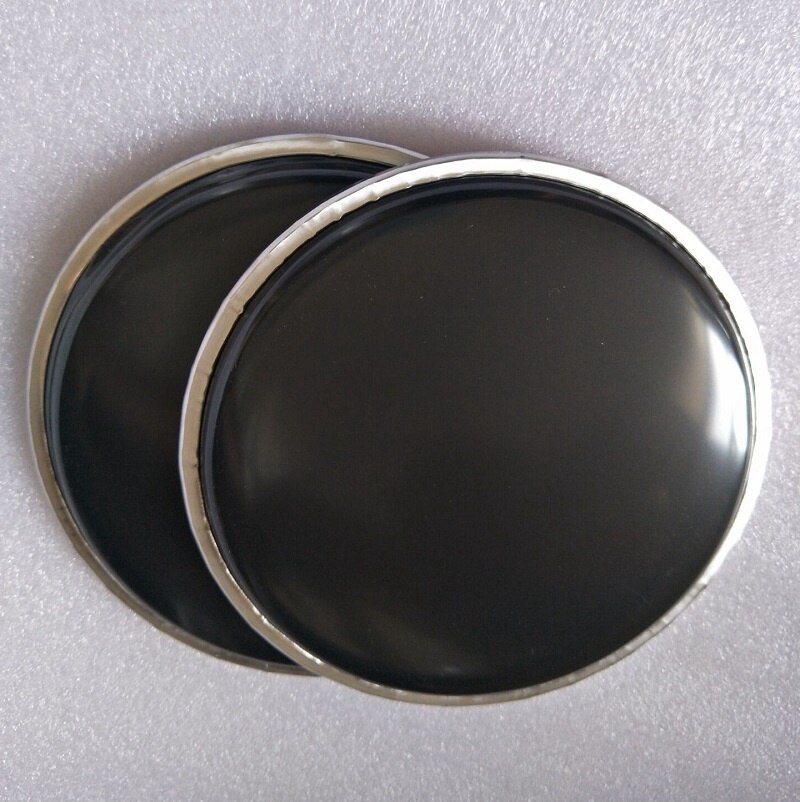 Têtes de tambour en céramique blanc, noir, Semi-blanc, 20 pouces, Surface de tambour contrôlée, avec matériau PET importé