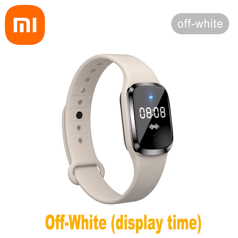 Xiaomi Ultraschall-High-Tech-Mückenvertreiber-Armband, Armband für drinnen und draußen, 3-Gang-Armband, Anti-Mücken-Biss-Armband: Licht Grün
