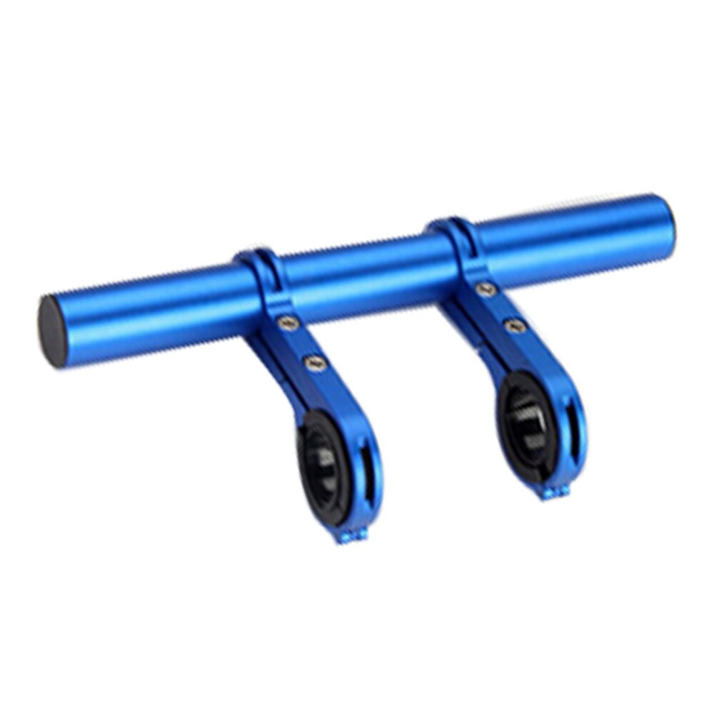 10/20cm Bicycle Handlebar Extender Mountain Bike MTB Handlebar Expander Bike Cycling Mount Headlight Bracket Holder Accessorie: blue double