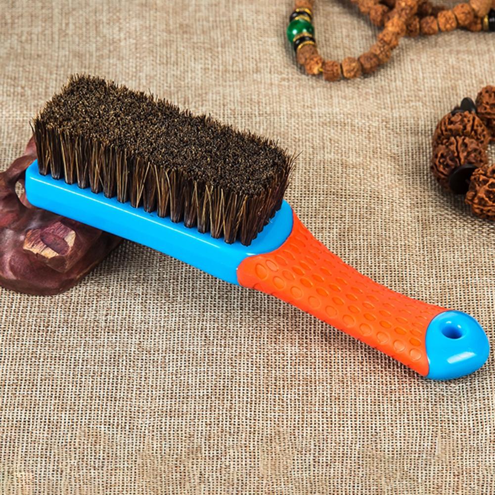 Bristle Brush Deep Cleaning Good Toughness Polishing Comfort Grip Stiff Bristle Scrub Cleaning Brush for Collection
