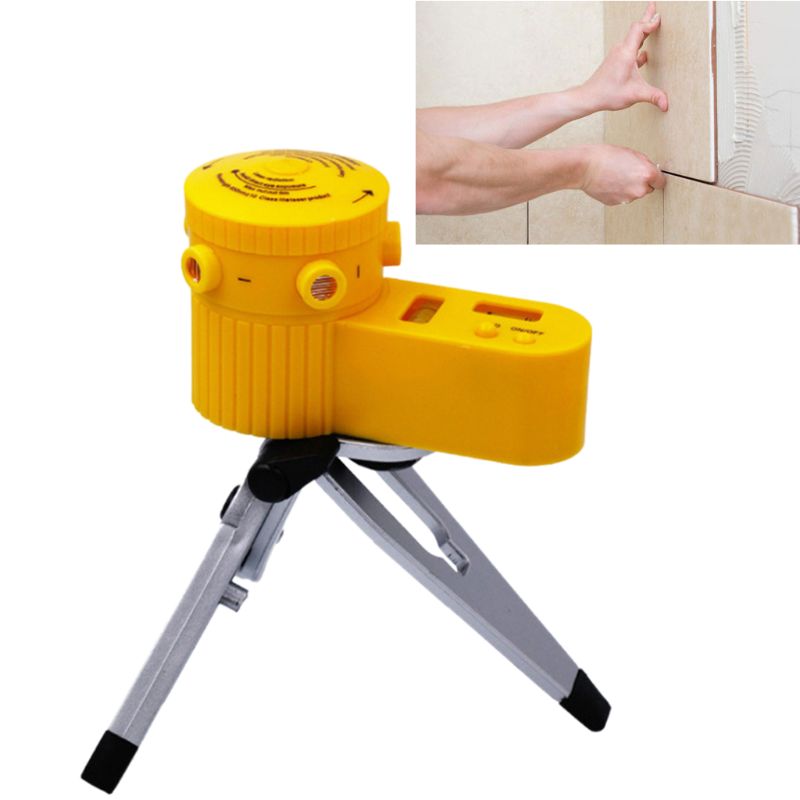 Multifunction Cross Line Leveler Device LED Level Vertical Horizontal Pointer Measuring Tester Tool