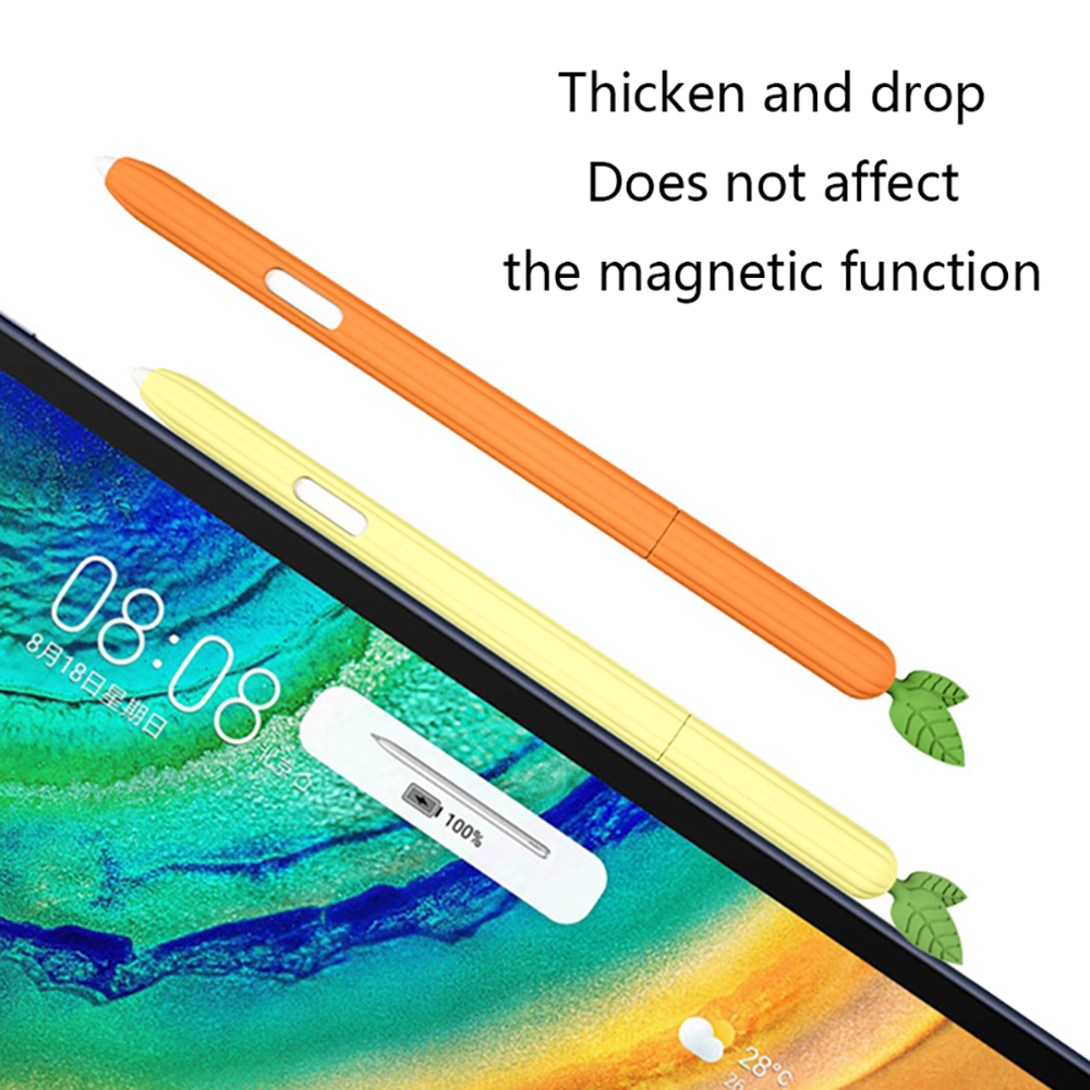 For Samsung Galaxy Tab S6 Lite Sleeve Skin Cover Cute Silicone ProtectivePencil Pen Case For Tablet Tab S7 / S7 Plus S6Lite S