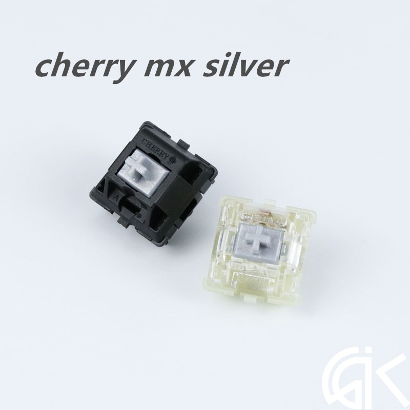 1 Pc Originele Mechanische Toetsenbord Rgb Schakelaar Cherry Mx Speed Zilver Mx Rgb Zilver Voor K70 Strafe