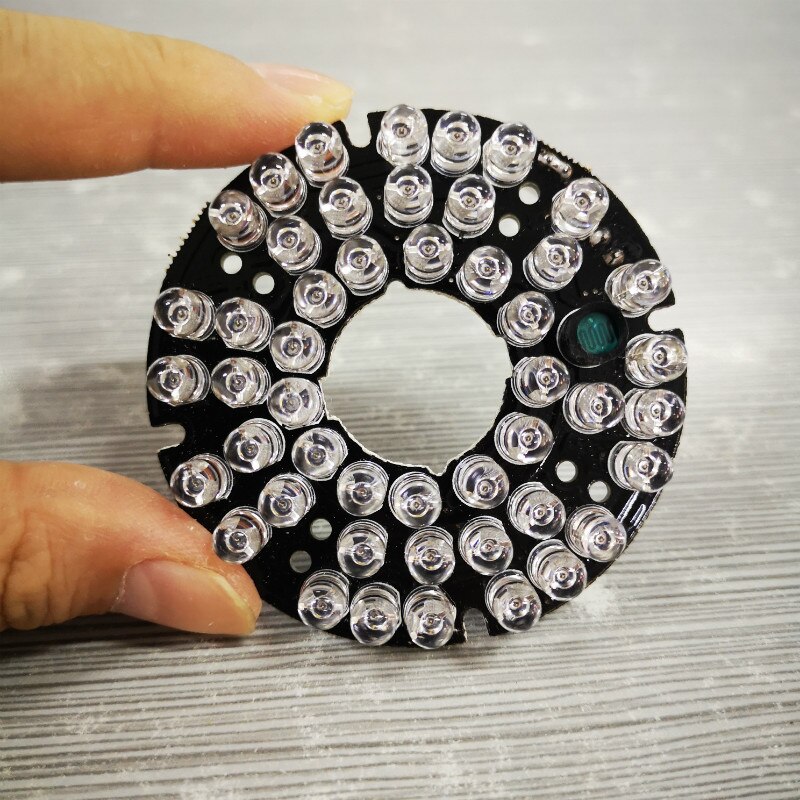 850nm synlige ir infrarøde led lys board 72 stk ir leds langdistance lampe til sikkerhedskamera cctv overvågningsdele