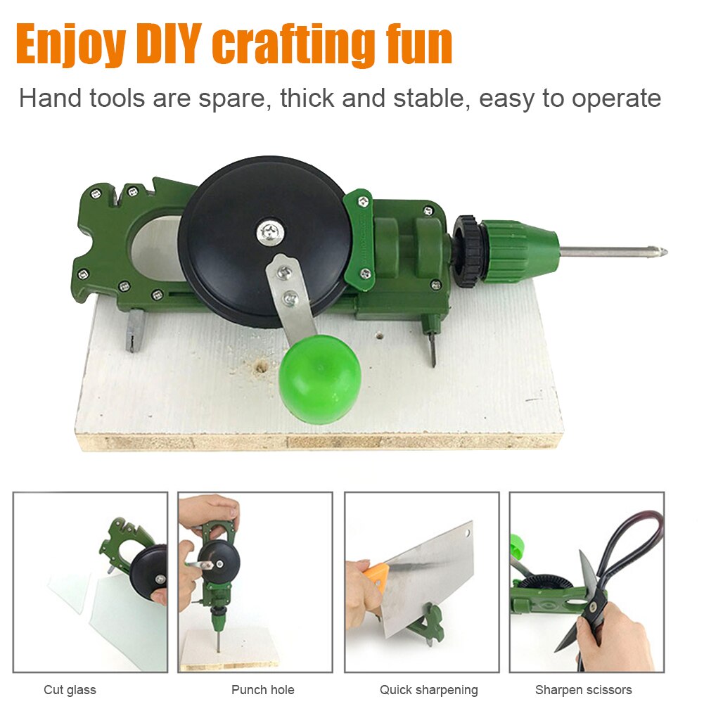 Glass Cutter Aluminum Portable Wood Ceramic Plastic Handheld Construction Tools Home DIY Punching Compact Stone Tile Divider