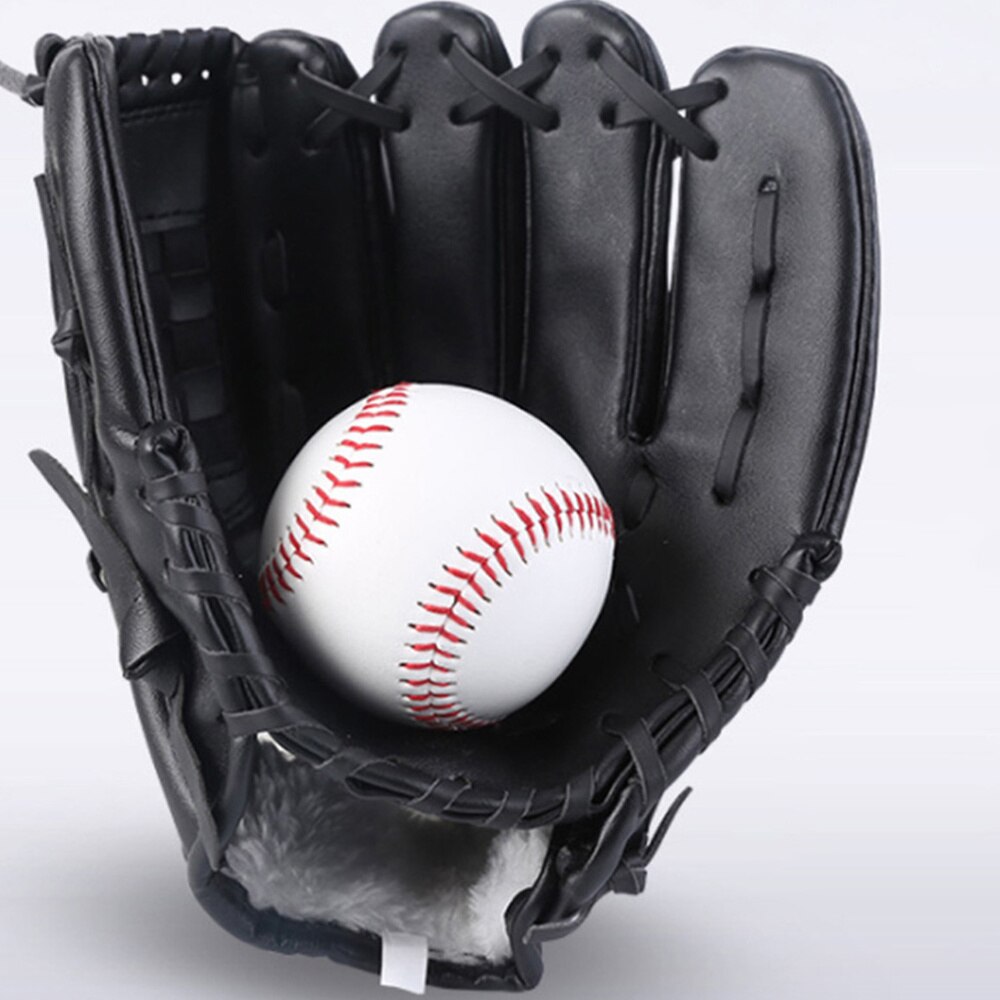1pc Baseball Glove PU Thickened Glove Pitcher Training Glove Baseball for Kid