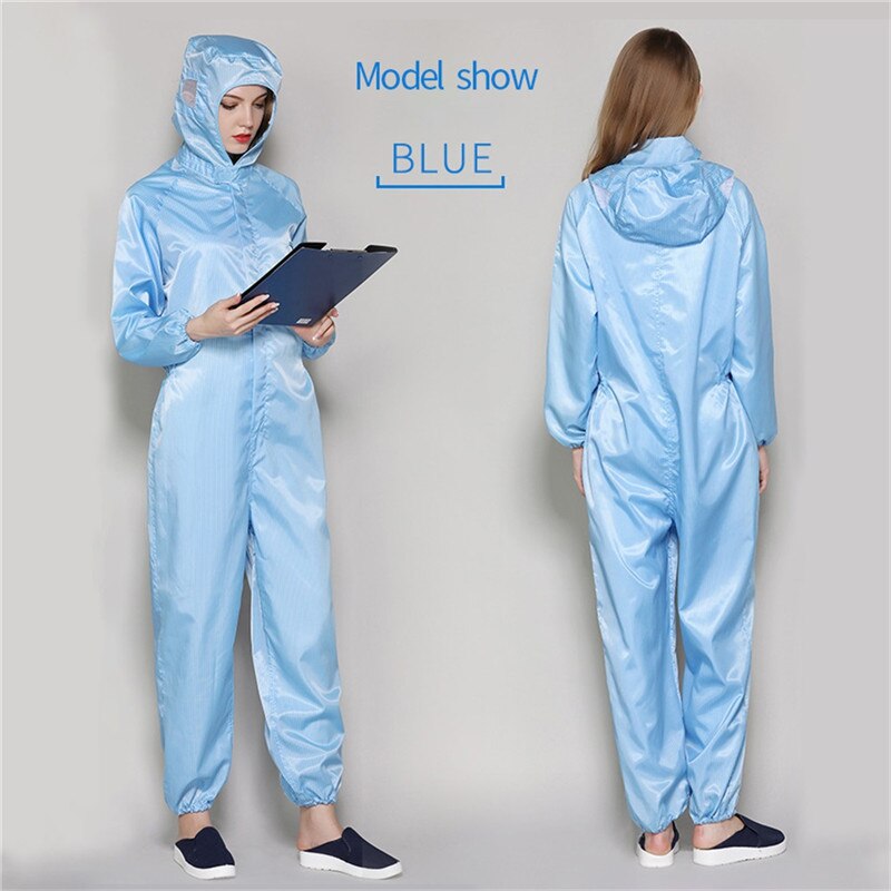 Combinaison Hazmat PPE costume de protection Anti-statique poussière costume vêtements usine hôpital atelier travail sécurité vêtements