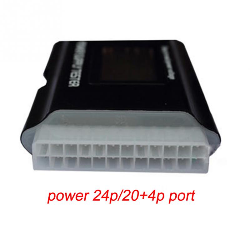 Power Supply Tester Digital 20/24 Pin Computer Check Display LCD Measuring PC LCD Power Supply Tester