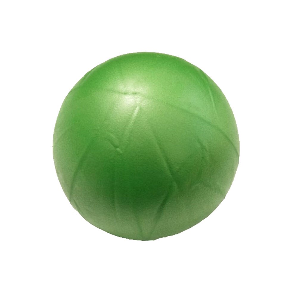 25cm Yoga Ball Exercise Gymnastics Pilates Ball Balance Exercise Gym Sports Ball PVC Indoor Home Training Mini Yoga Ball: green