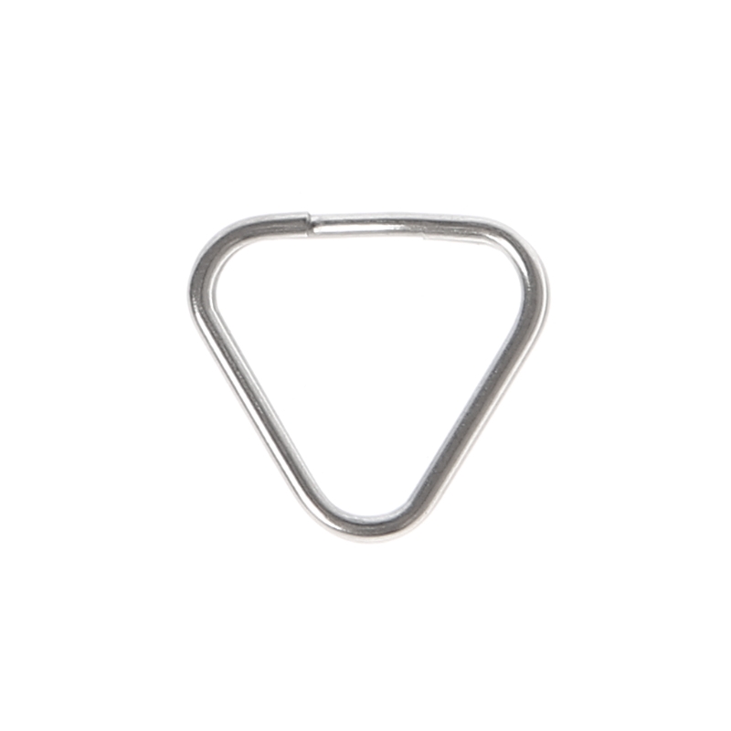 10 stk/sett metall trekantringer delt digitalkamera stropp krok reservedeler kamera stropp trekant ringetone