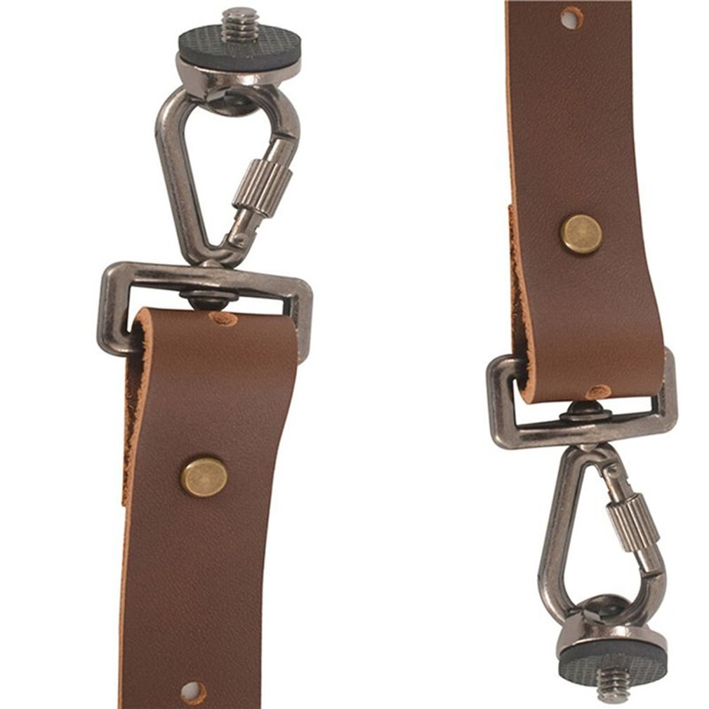 Convenient Dual Leather Camera Strap Double Shoulder Camera Strap Quick Carry Neck Strap Shoulder Belt For Camera