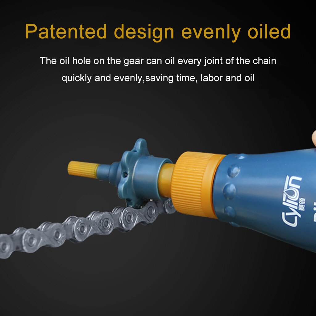 Moda CYLION 60ml wioślarz górski wioślarz MTB łańcuch smar olej smarowy w/ściereczka robić czyszczenia accesorios bicicleta wioślarz