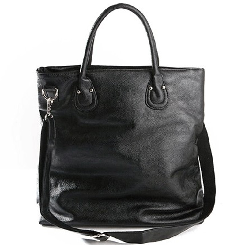X-Online man handbag male large tote men simple black bag