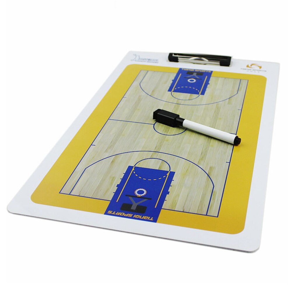 Basketball Coaching Board - Double-Sided Magnetic Playboard - Training Aid for Strategy & Practice