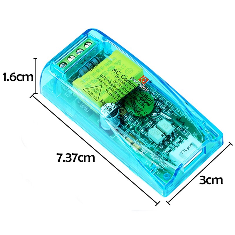 PZEM-004T nouvelle Version puissance énergie Watt mètre AC 220V 100A électricité Volt ampèremètre fréquence Kwh voltmètre pour arduino CT