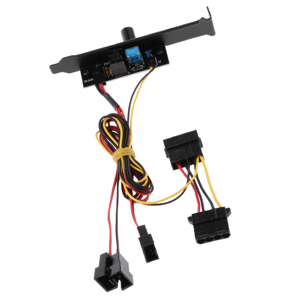 3 Channels Fan Temperature Controller Speed Governor Cooling Kit for PC Fans