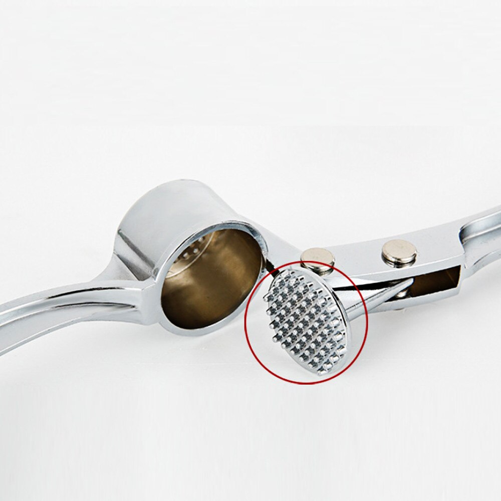 #H20 Kitchen Stainless Steel Garlic Press Crusher Home Cooking Vegetables Ginger Squeezer Masher Handheld Garlic Mincer Tools