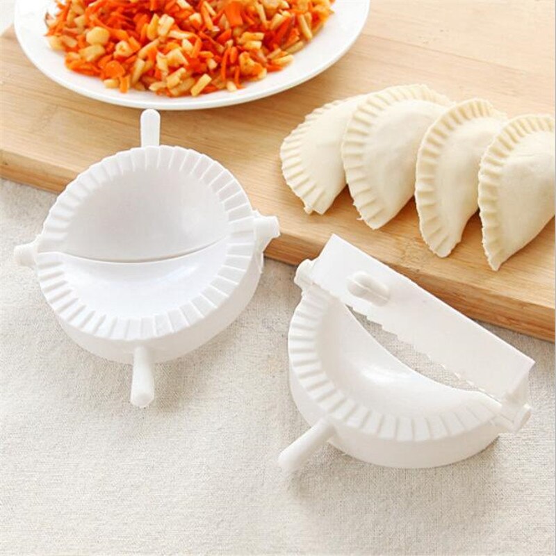 3PCS/SET Kitchen Dumpling Molds plastic Dough Press Dumpling Pie Ravioli Mould Cooking Pastry Chinese Food Jiaozi Maker