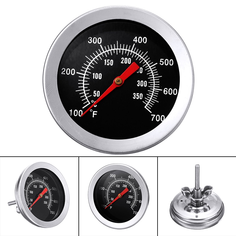 1pc 0~350 Degrees Celsius Roast BBQ Pit Smoker Grill Thermometer Temperature Gauge For BBQ Supplies