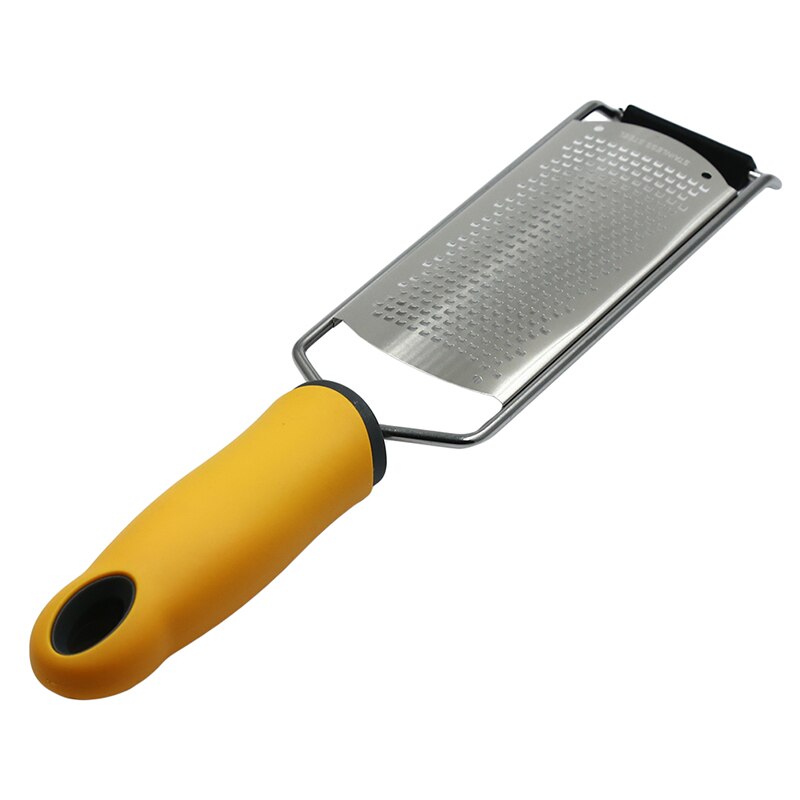 Multi-purpose Rasp - Roestvrij Staal - Scherpe Groente & Fruit Snijder: Geel
