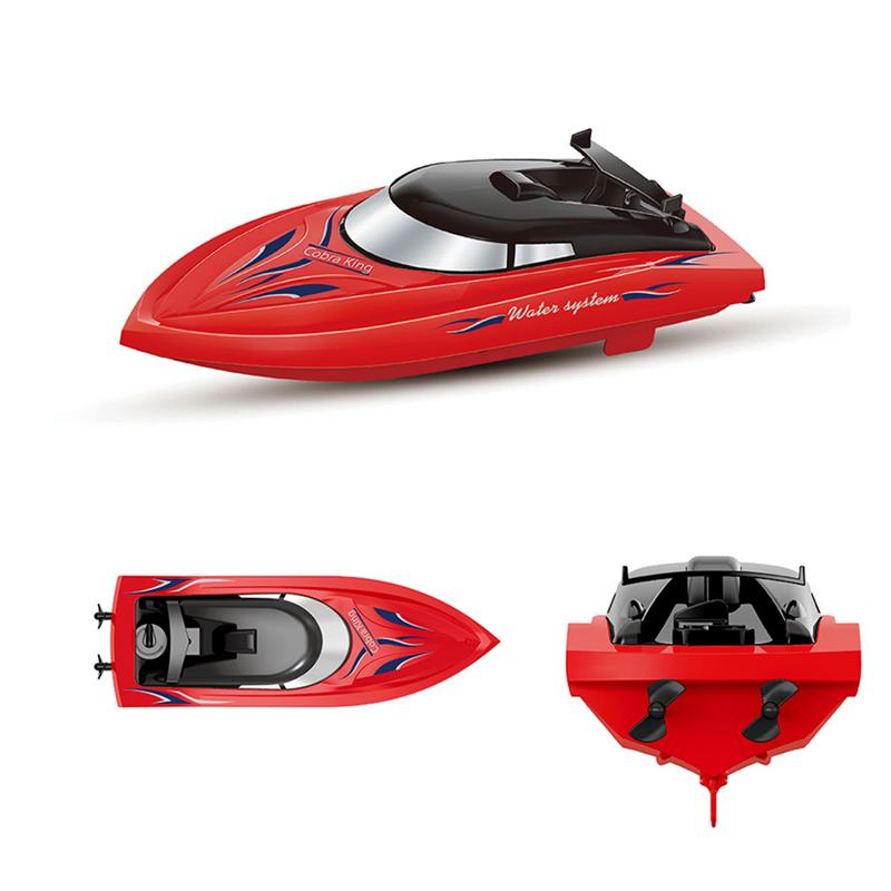 Remote Control Speed Boat Funny Water Toys High Speed Boat Adorable Water Model Toy For Kids Adults Multicolor Optional