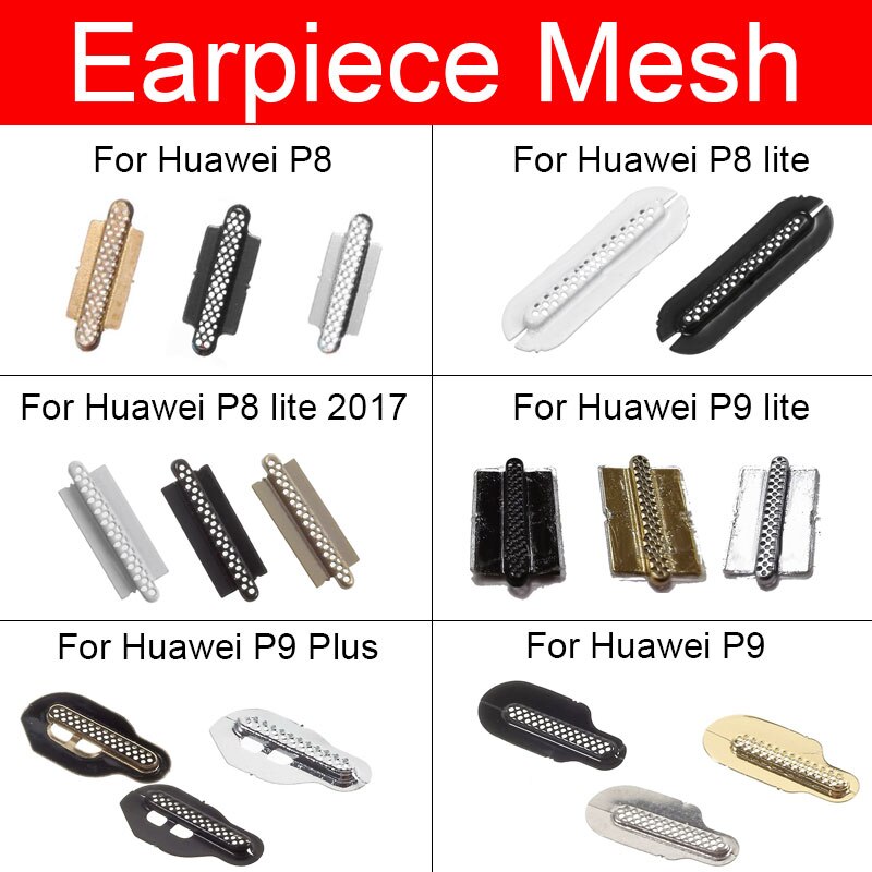 Altavoz Anti-polvo de malla de altavoz para Huawei P8 P9 Lite Plus altavoz de oído a prueba de polvo Grill Flex Ribbon Cable remplazante