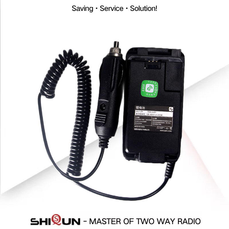 Quansheng UV-K5 éliminateur de batterie UV-K6 UV-K58 UV-5R Plus chargeur de voiture Original accessoires Radio bidirectionnelle 12 V-24 V talkie-walkie