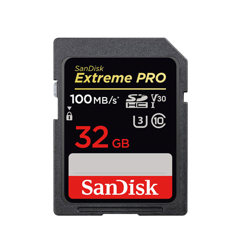 Tarjeta de memoria Digital segura SanDisk, 256GB, 128GB, 64GB, SDXC, 32GB, SDHC, tarjeta de memoria Flash SD para cámara Digital SLR, videocámara