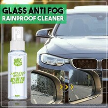 Juren 100 Ml Glas Anti-Fog Regendicht Cleaner Auto Glas Raam Badkamer Anti-Fog Middel Met Rag glas Cleaner #3D20