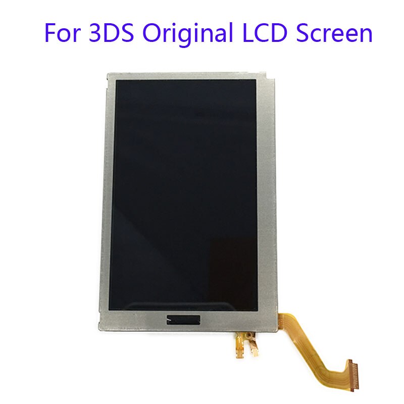 5 sztuk wymiana oryginalny górny górny wyświetlacz LCD ekran dla Nintendo 3DS ekran LCD robić 3DS ekran LCD