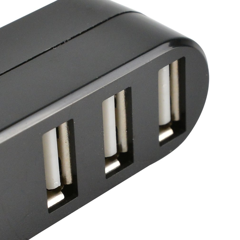Rotatable High Speed 3 Ports USB HUB 2.0 USB Splitter Adapter for Notebook/Tablet Computer PC Peripherals Usb Hub