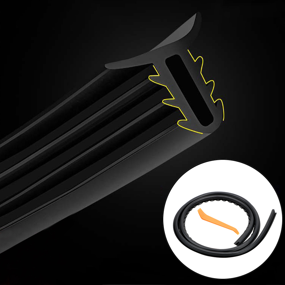 Auto Stickers Filler Tochtstrip Universele Auto Rubber Dashboard Seal Strip Noise Sound Isolatie Rubber Strip