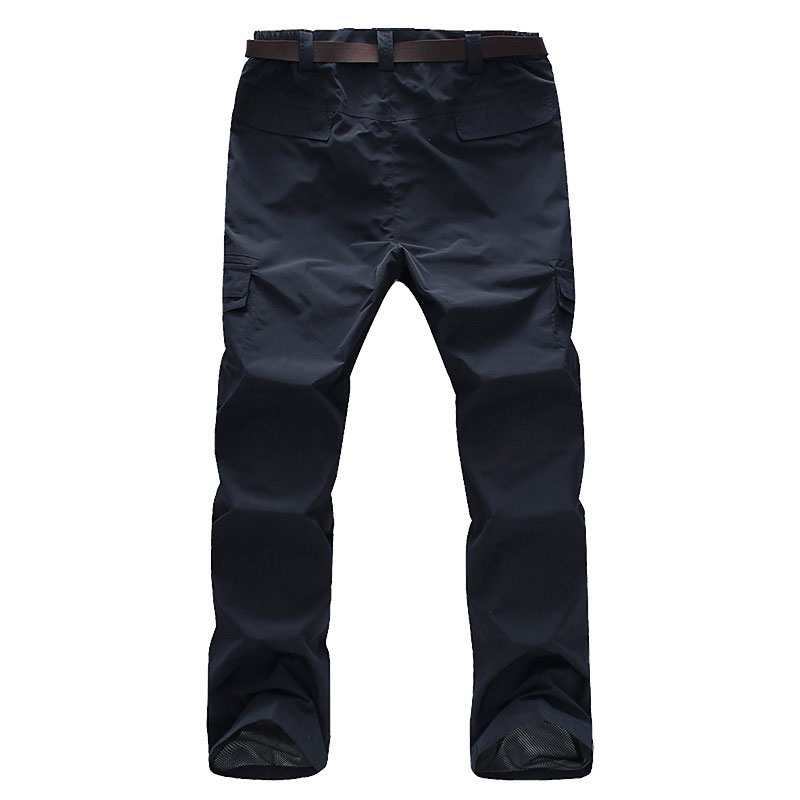 Outdoor Sport Quick Dry Trousers Men,Breathable Waterproof Mountain Trekking Hiking Camping Fishing Pants