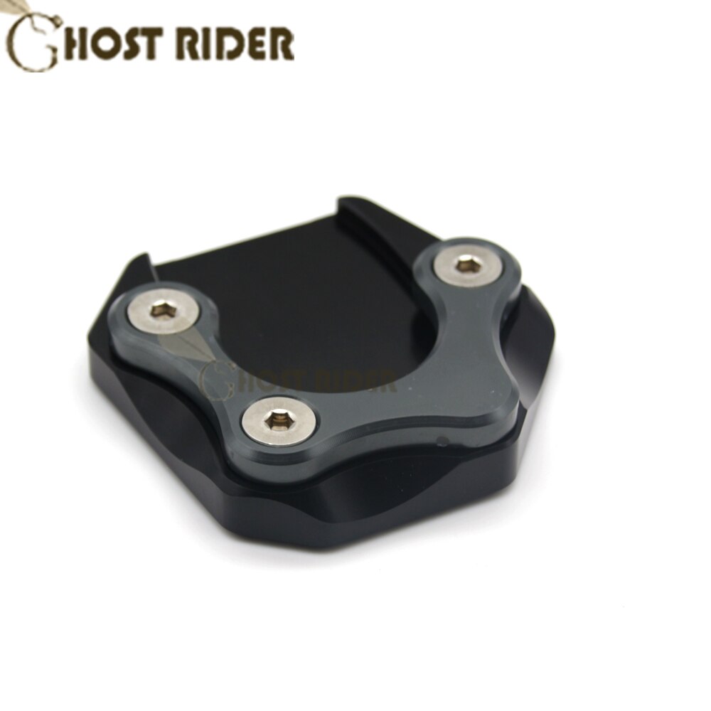 Pata de cabra para motocicleta, soporte lateral, placa de soporte de almohadilla de extensión para SUZUKI GSR750 GSR 750: Titanium
