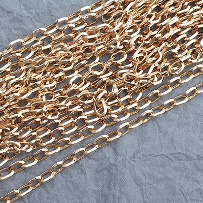 GUFEATHER C38, sieraden maken, zilveren gouden kettingen, ketting voor vrouwen, diy sieraden, koper metaal, sieraden bevindingen componenten, 50 cm/lot: C3808