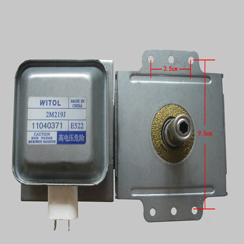 Originele Midea Magnetron Onderdelen, Magnetron Magnetron 2M-219J Refurbished Magnetron WITOL 2M 219J