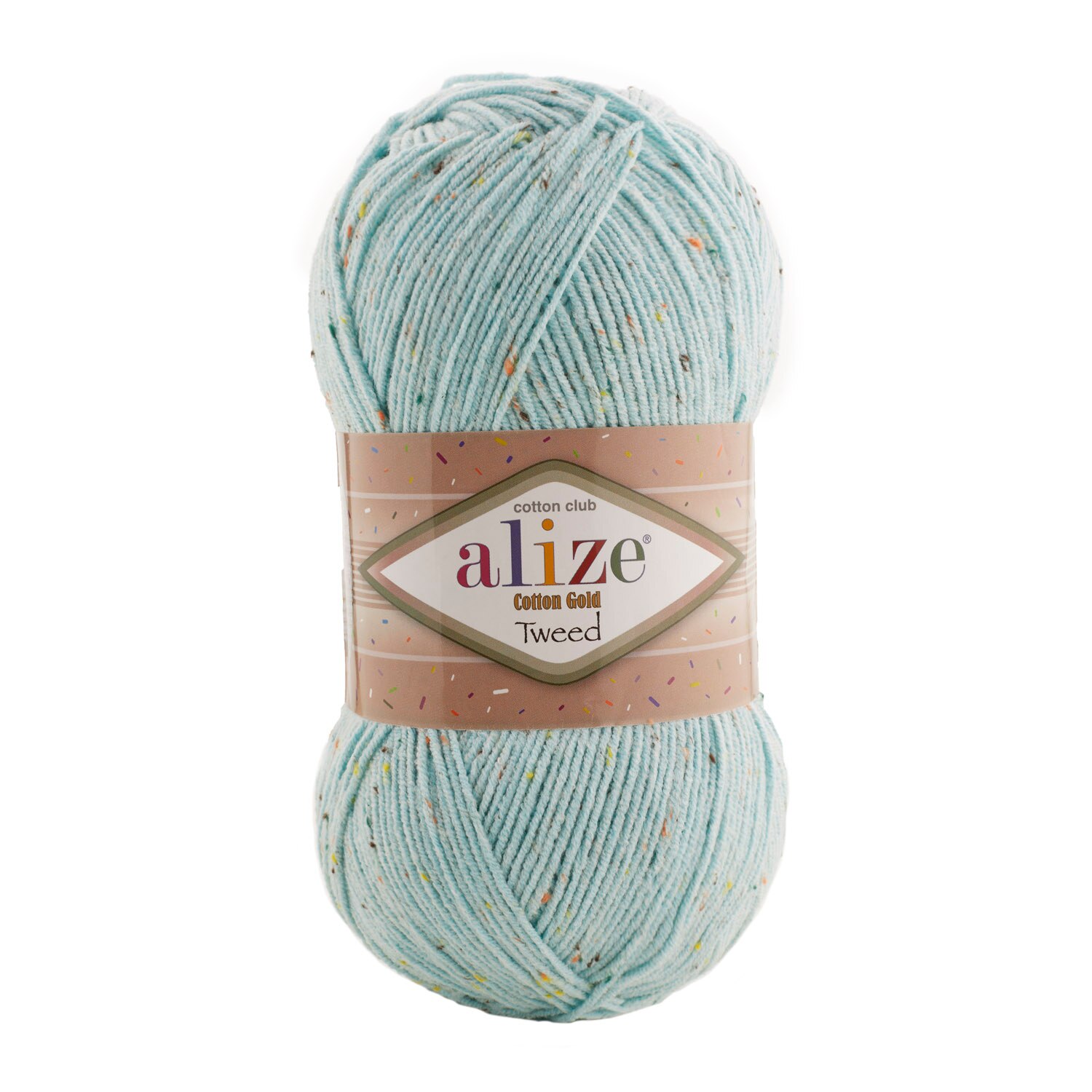 Alize Cotton Gold TWEED Yarn 100gr-330mt %57 Cotton Amigurumi Soft Baby Blanket Cardigan Sweater Hand Knitting Crochet String: 514