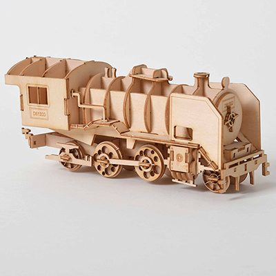 DIY 3D Wooden Puzzle Model Animal Montessori Toys for Children Crafts Dachshund Skeleton Assembly Set for Kids Adults Teens