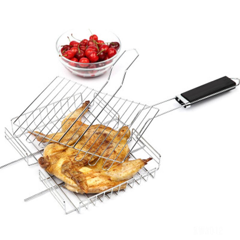 Griglia per Barbecue portatile in titanio per Barbecue all&#39;aperto rete per Picnic Barbecue per Barbecue piastra per Barbecue accessori per Barbecue da cucina