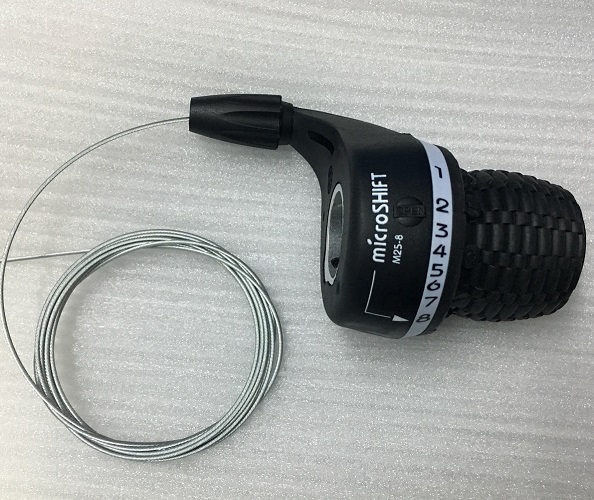 Microshift 24 S Twist Grip Gear Shifters Trip 3X6/7/8 Speed Twist Shifter Fiets Shifter Derailleur Compatibel voor Shimano: 3X8S Right Shift
