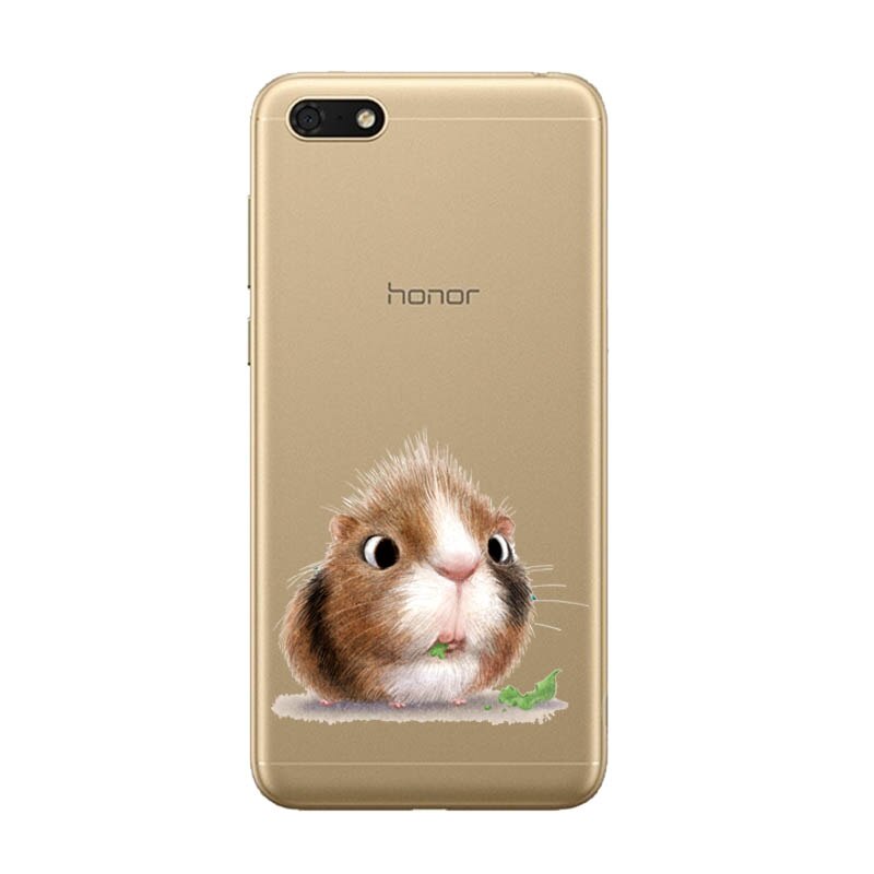 Siliconen Kat Case Voor Huawei Honor 7A Case 5.45 "Inch Zachte Telefoon Case Voor Honor 7A 7 Een DUA-L22 russische Back Cover Coque Bumper: 100